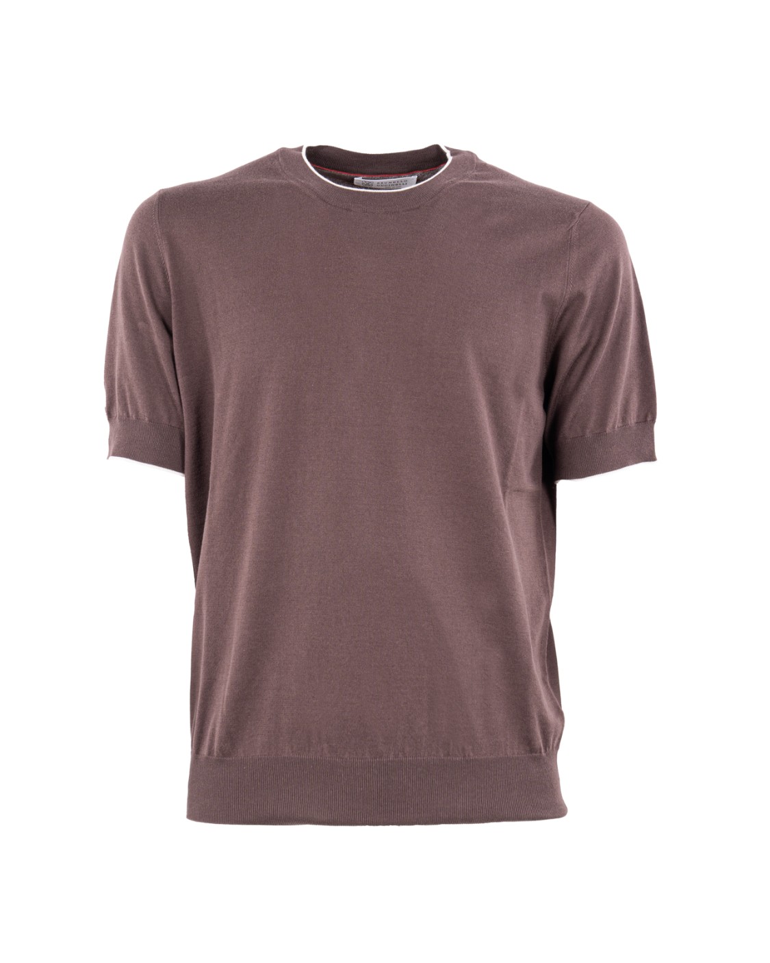 shop BRUNELLO CUCINELLI  T-shirt: Brunello Cucinelli t-shirt in cotone.
Vestibilità standard.
Taglio rilassato.
Maglia fine.
Composizione: 100% COTONE.
Made in Italy.. M29805200-CKQ12 number 1411226